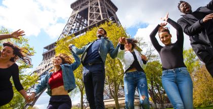 students in France